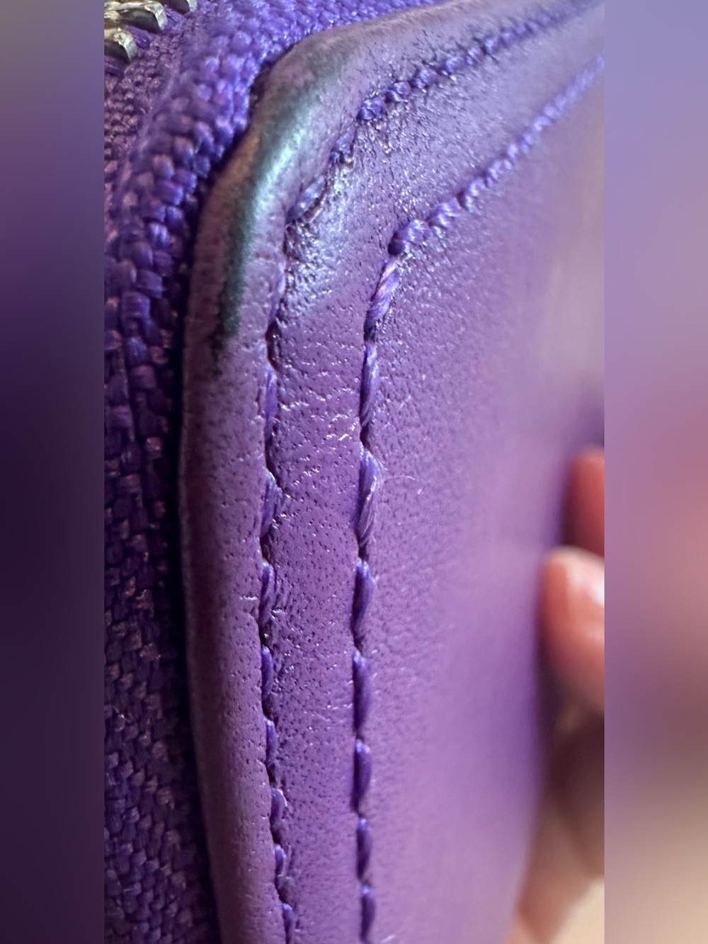 Coach New York Purple Leather Wallet,
Accordion Zip Around 💜💫 - Picture 8 of 15